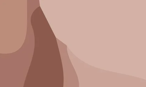 Aesthetic brown abstract background Stock Illustration