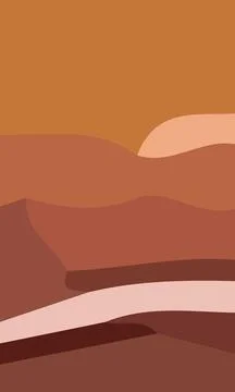 Aesthetic brown abstract background Stock Illustration