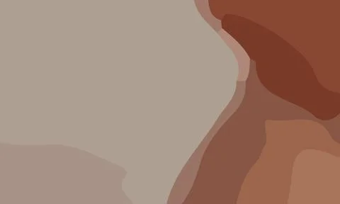 Aesthetic brown abstract background Stock Illustration