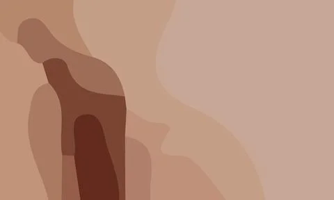 Aesthetic brown abstract background Illustrazione stock