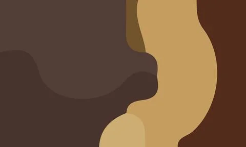 Aesthetic brown abstract background Stock Illustration
