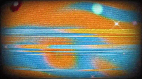 Aesthetic Digital Vibe Glitch Loop Stock Footage 322603216