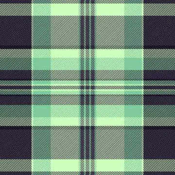 Aesthetic fabric check texture, sample pattern plaid vector. Wear tartan te.. Stockillustratie