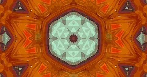 Aesthetic Geometric Pixel Digital Visual Art Pattern Loop Background Stock Footage 166931954