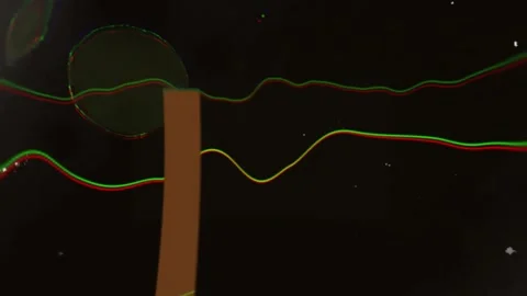 Aesthetic Glitch Looping Background Stock Footage 322597499