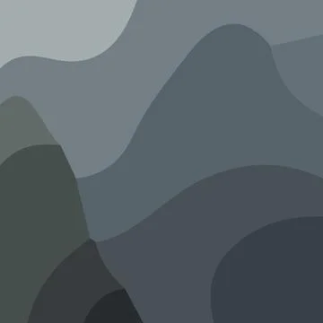 Aesthetic gray abstract background Stock Illustration