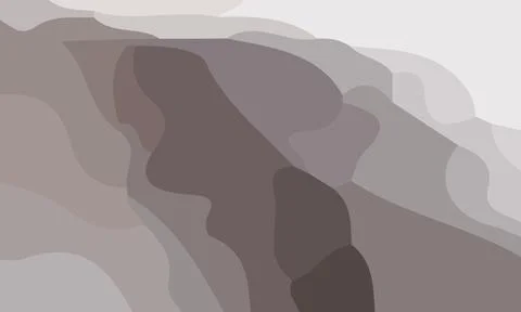 Aesthetic gray abstract background Stock Illustration