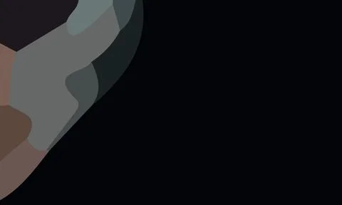 Aesthetic gray abstract background Stock Illustration