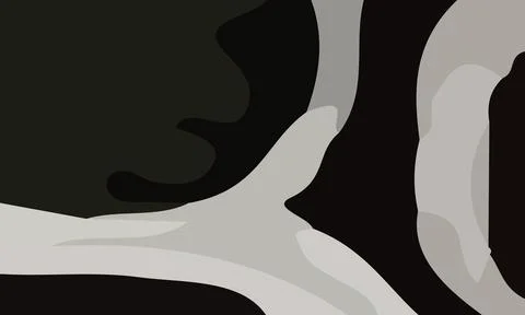 Aesthetic gray abstract background Illustrazione stock