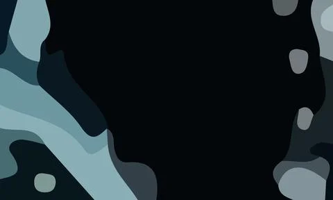 Aesthetic green abstract background Stock Illustration