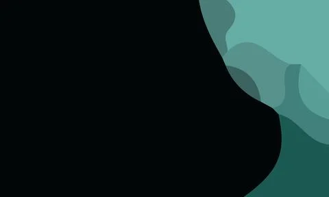 Aesthetic green abstract background Stock Illustration