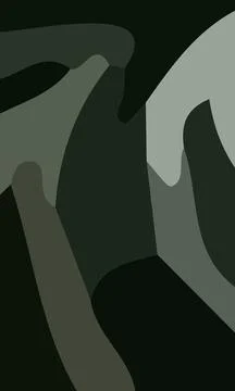 Aesthetic green abstract background Stock Illustration