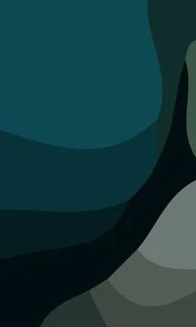 Aesthetic green abstract background Stock Illustration