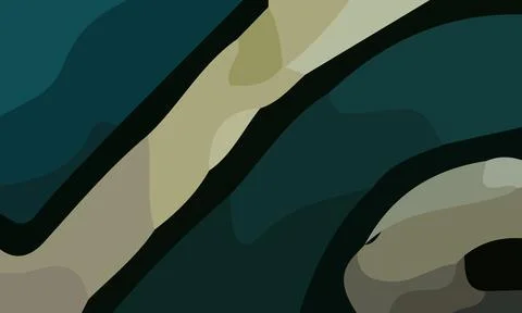 Aesthetic green abstract background Stock Illustration