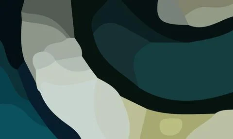 Aesthetic green abstract background Stock Illustration