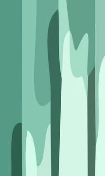 Aesthetic green abstract background Stock Illustration