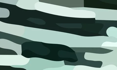 Aesthetic green abstract background Stock Illustration