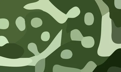 Aesthetic green abstract background Stock Illustration