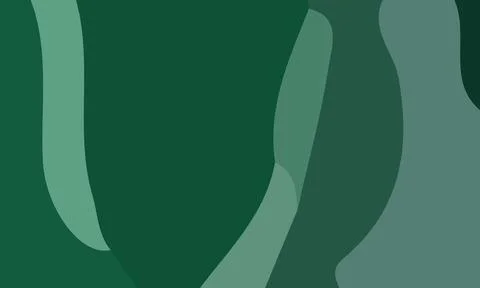 Aesthetic green abstract background Stock Illustration