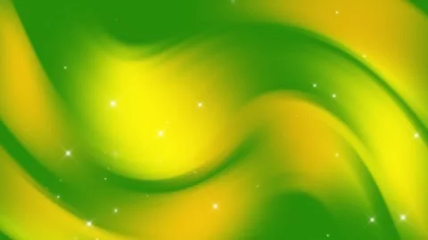 Aesthetic green yellow gradient background glitter shine animation HD fluid Stock Footage 296290060