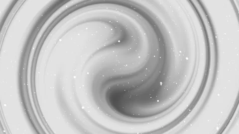 Aesthetic grey circle background space, luxury white particle light streaks, Stock Footage 297934011