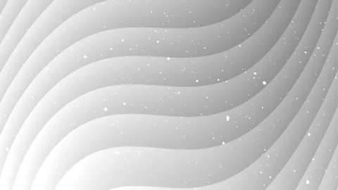 Aesthetic light grey background space, luxury white particle light streaks, line Video stock 297933680