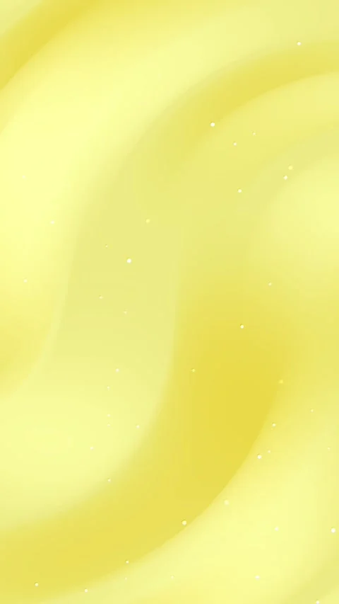Aesthetic Light Yellow Gradation Abstract Wave Fluid Pattern 4K Animated 库存影片 310352099