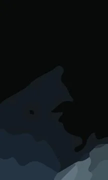 Aesthetic navy abstract background Stock Illustration