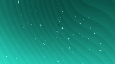 Aesthetic plain turquoise background with sparkle, blink, stars background with Stock-Footage 297869099