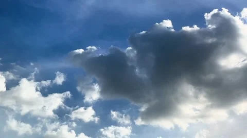 Aesthetic sky blue view Stock-Footage 311697096