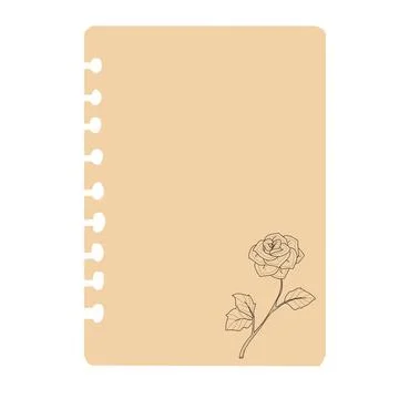 Aesthetic sticky notes Stock Illustration