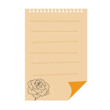 Aesthetic sticky notes Stock Illustration