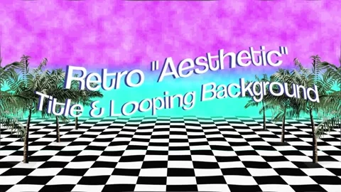 Aesthetic Titles Loop Stock After Effects