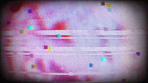 Aesthetic Transition Glitch Animation Stock Footage 322601199