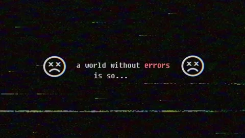 Aesthetic TV Static Text Quote Animation 3 스톡 동영상 237422272