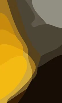 Aesthetic yellow abstract background Illustrazione stock