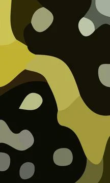 Aesthetic yellow abstract background Stock Illustration