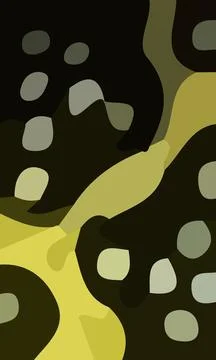 Aesthetic yellow abstract background Stock Illustration