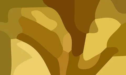 Aesthetic yellow abstract background Stock Illustration