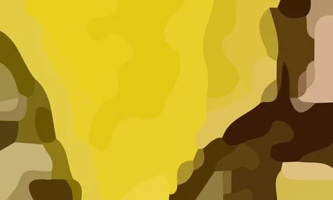 Aesthetic yellow abstract background Stock Illustration