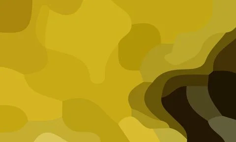 Aesthetic yellow abstract background Stock Illustration