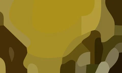 Aesthetic yellow abstract background Stock Illustration