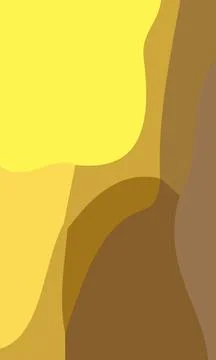 Aesthetic yellow abstract background Stock Illustration