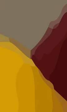 Aesthetic yellow abstract background Stock Illustration
