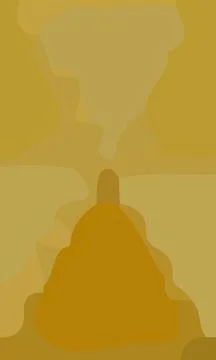 Aesthetic yellow abstract background Stock Illustration
