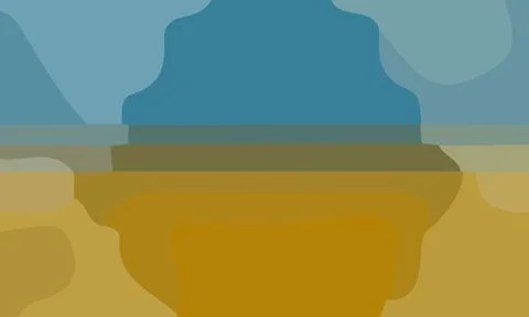 Aesthetic yellow abstract background Stock Illustration
