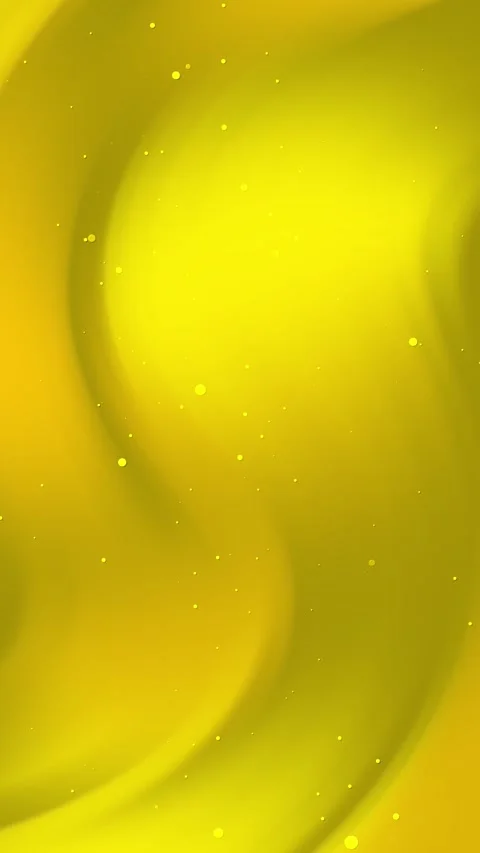 Aesthetic Yellow Abstract Gradient Wave Golden Particle Fluid Seamless Loop Stock Footage 310352026
