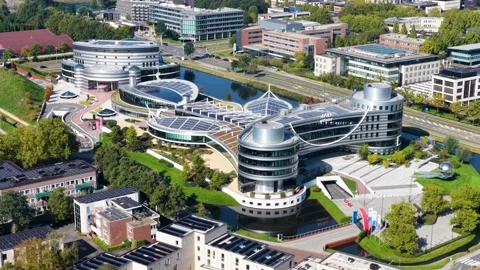 AFAS office in Leusden Video stock 321402949