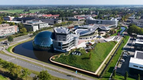 AFAS office in Leusden Video stock 321402955