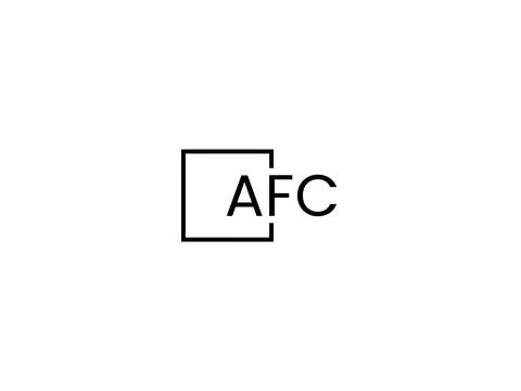 AFC letter initial logo design vector illustration Stock Illustration